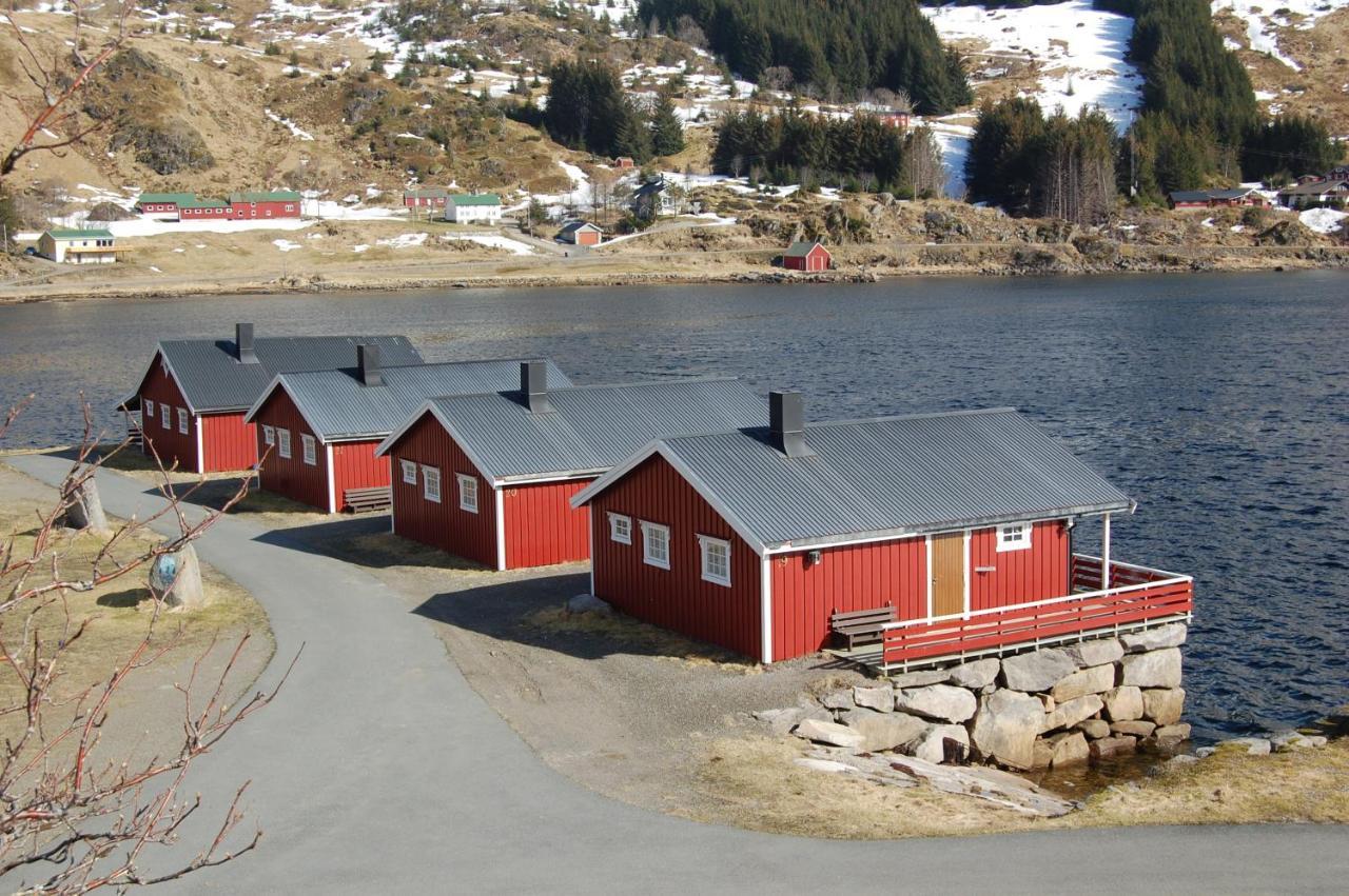Brustranda Fjordcamping Valberg Kültér fotó