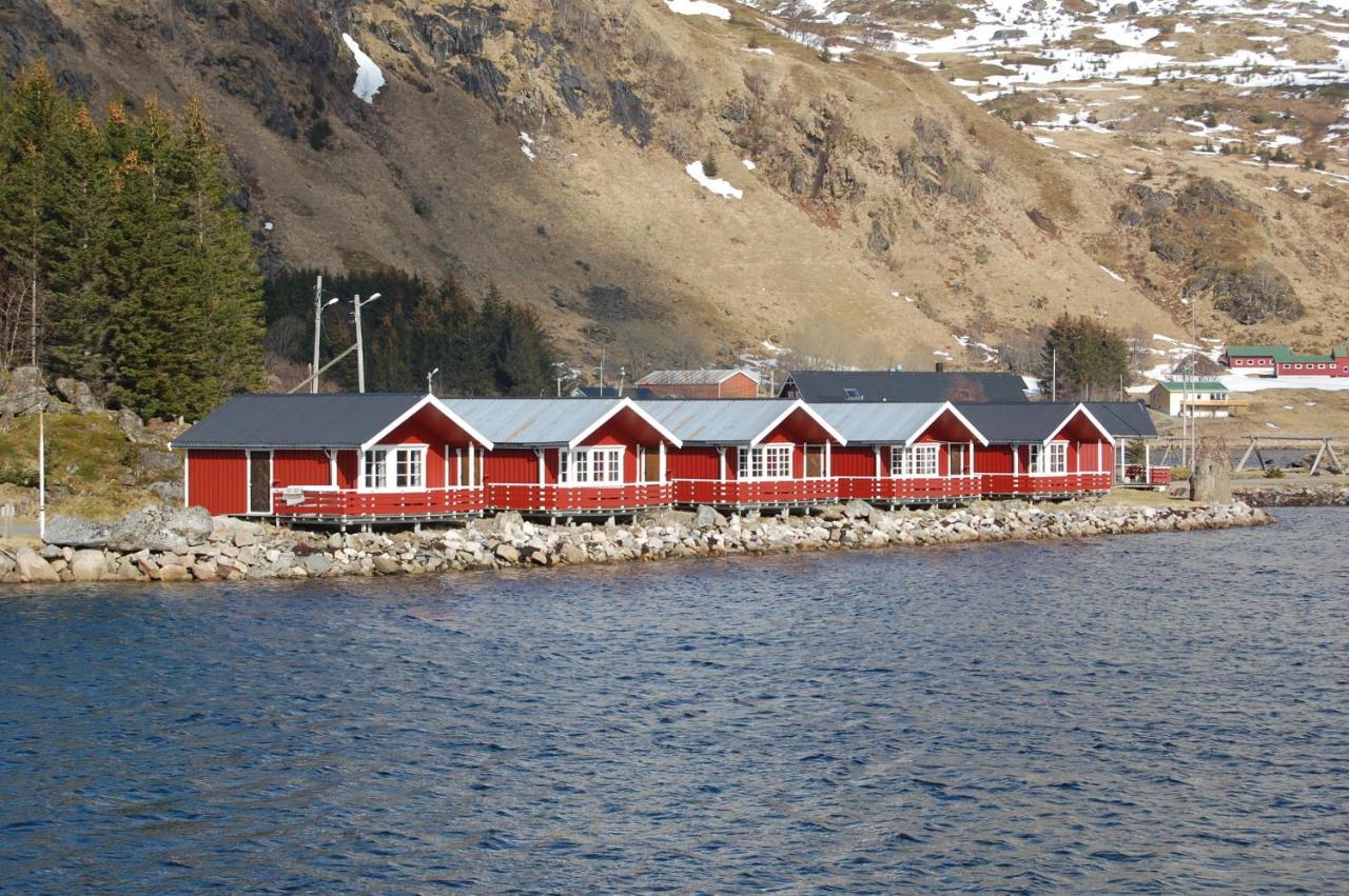 Brustranda Fjordcamping Valberg Kültér fotó