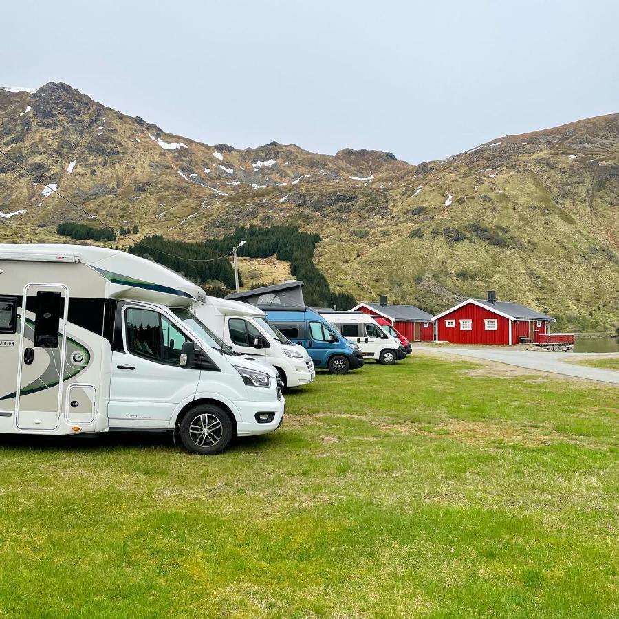 Brustranda Fjordcamping Valberg Kültér fotó