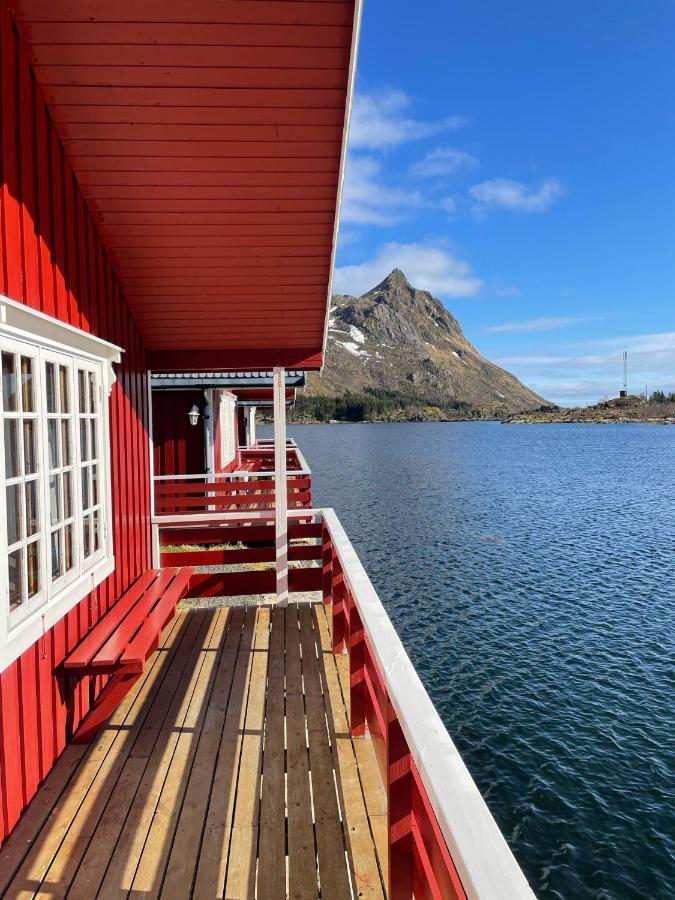 Brustranda Fjordcamping Valberg Kültér fotó