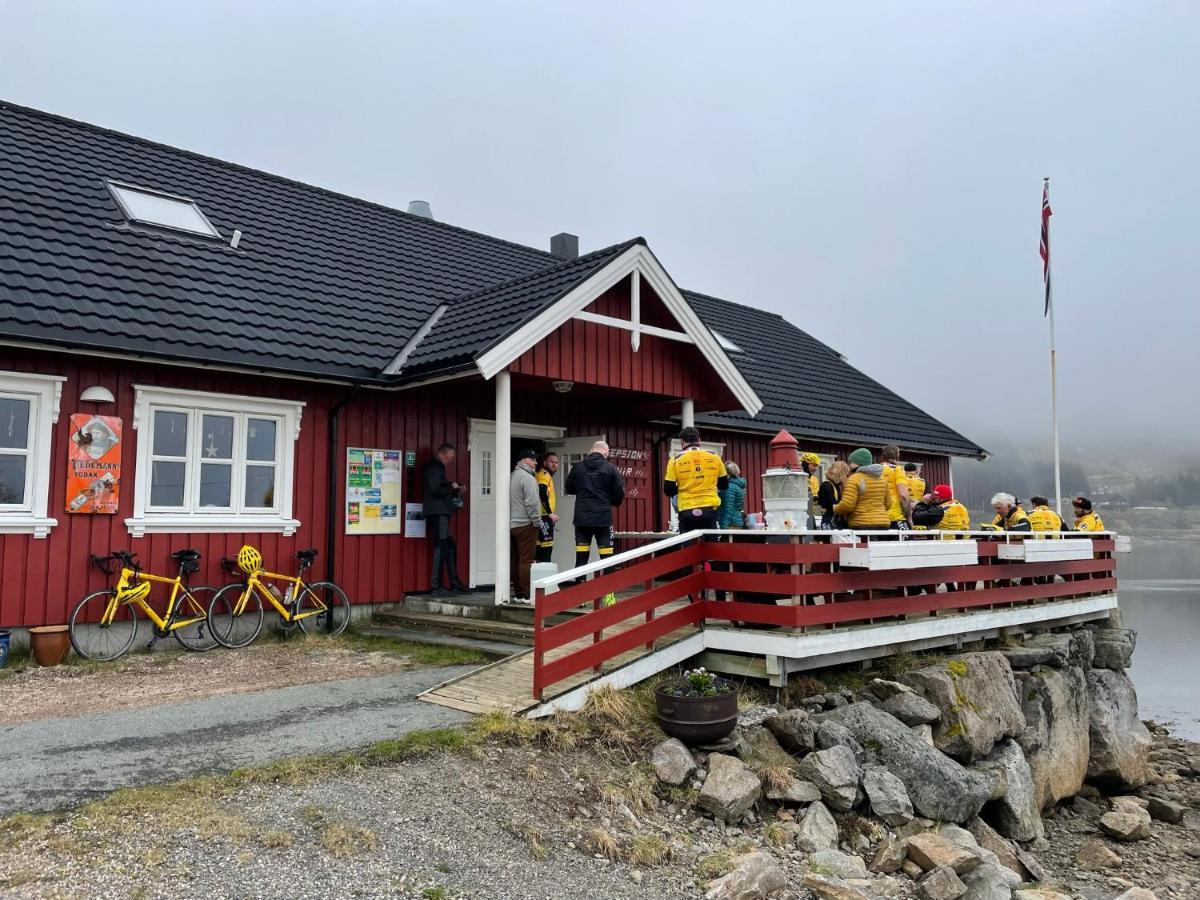Brustranda Fjordcamping Valberg Kültér fotó