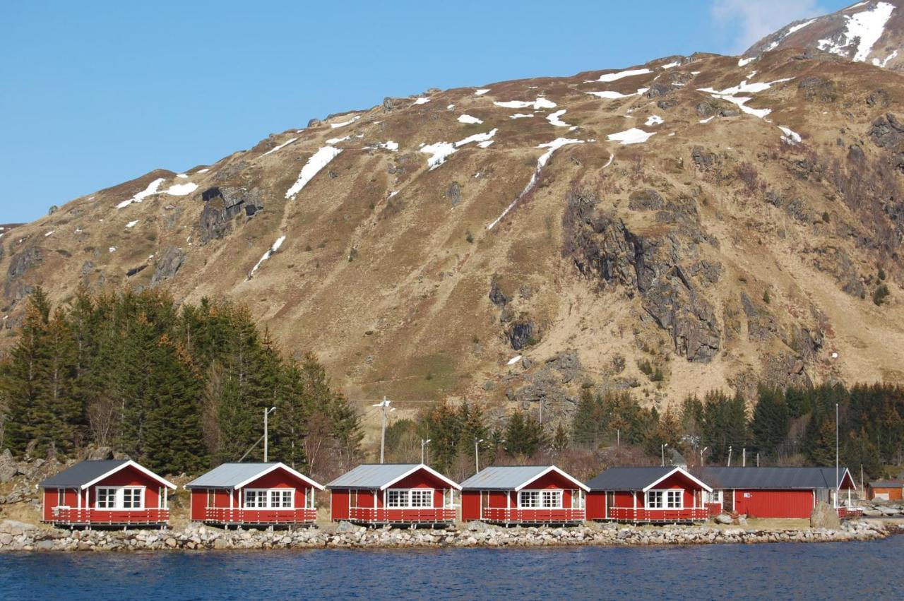 Brustranda Fjordcamping Valberg Kültér fotó