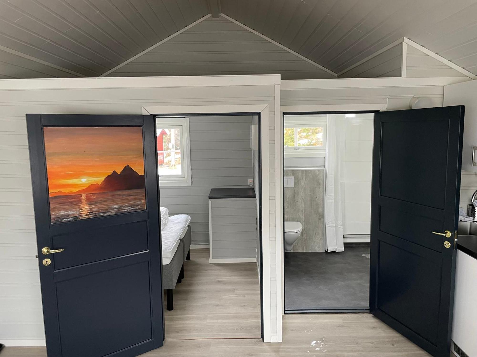 Brustranda Fjordcamping Valberg Kültér fotó