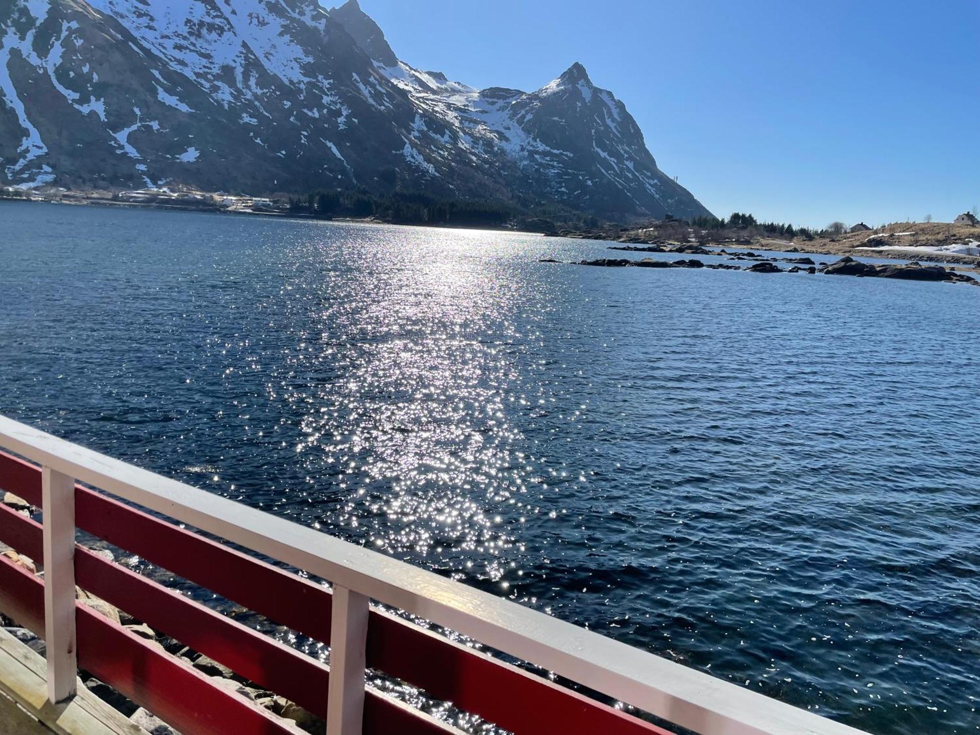 Brustranda Fjordcamping Valberg Kültér fotó