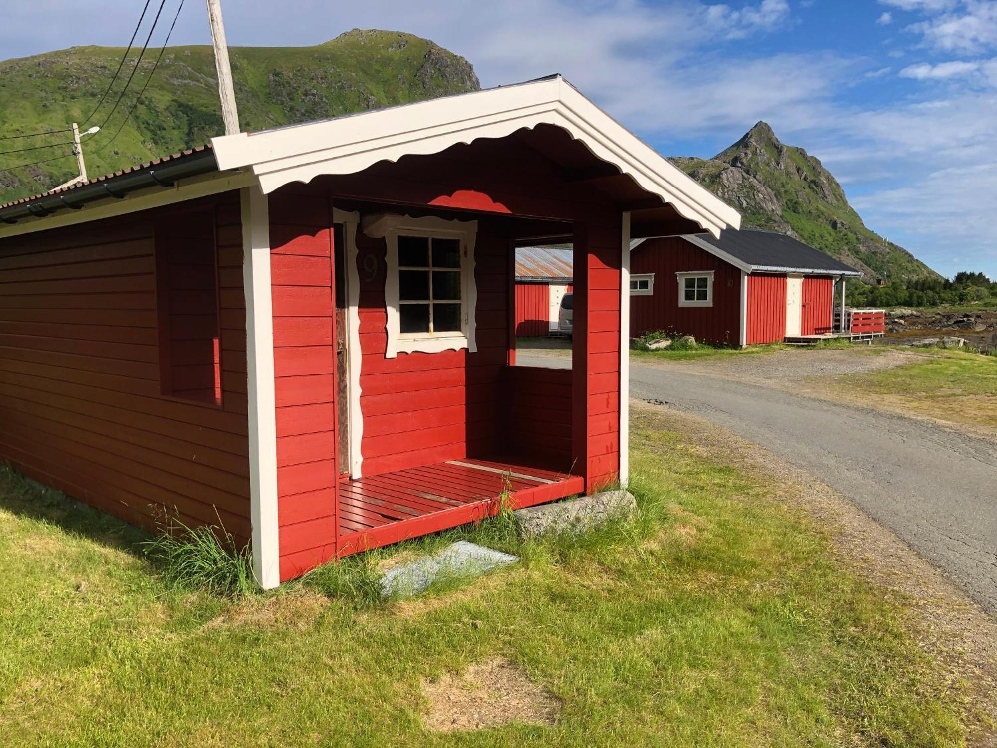 Brustranda Fjordcamping Valberg Kültér fotó